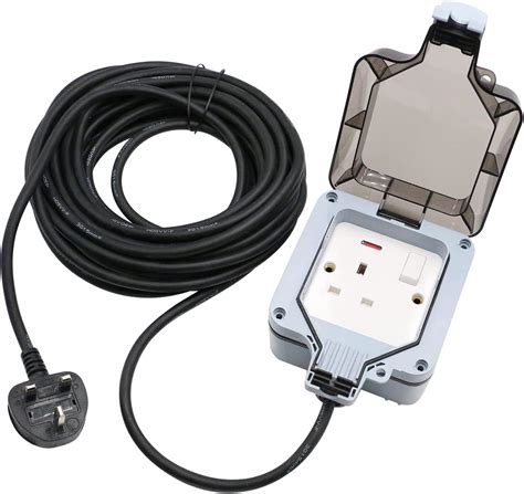 waterproof outdoor extension socket